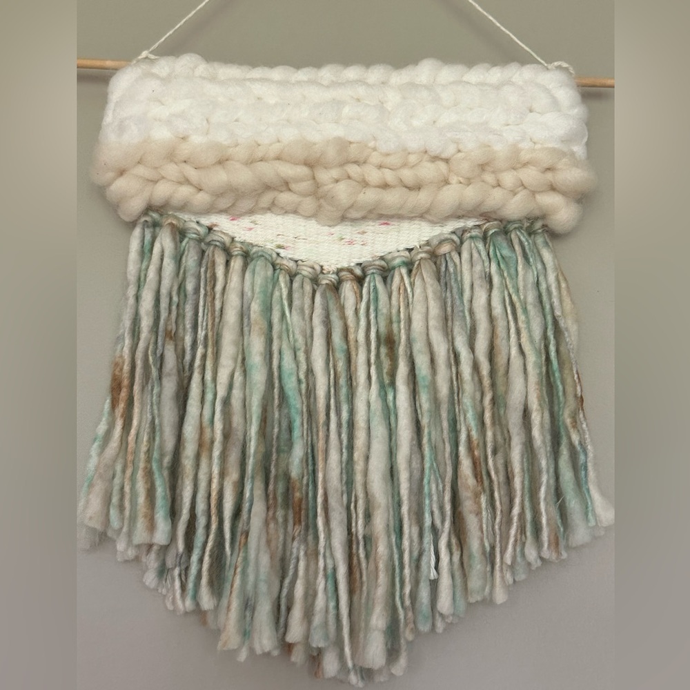 Beautiful one of a kind wall weaving